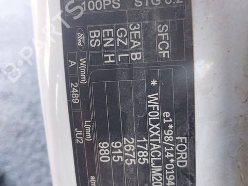 Køler FORD TOURNEO COURIER B460 MPV 1.0 EcoBoost | BP31089342M31 