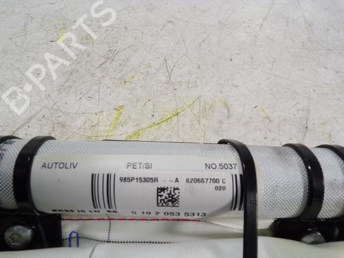 Venstre gardin kollisjonspute RENAULT MEGANE III Hatchback (BZ0/1_, B3_)  | BP9705348C11 