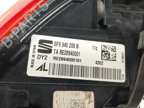 Right taillight SEAT ARONA (KJ7, KJP) 1.0 TSI | BP29026912C35 
