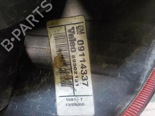 Right taillight OPEL CORSA C (X01)  | BP3868359C35 