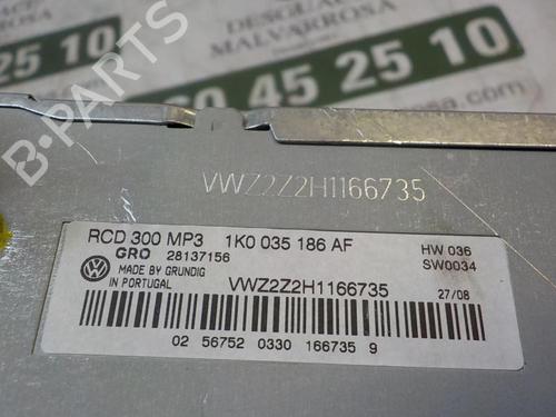 Radio VW GOLF V (1K1) 1.9 TDI | BP3857521E6 
