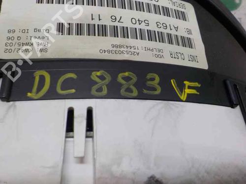 Cockpit MERCEDES-BENZ M-CLASS (W163) ML 270 CDI (163.113) | BP4251120C47