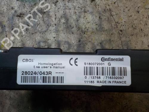 Electronic module RENAULT MEGANE III Grandtour (KZ0/1) 1.5 dCi (KZ09, KZ0D, KZ1G, KZ29, KZ14, KZ1W, KZ10, KZ1F,... | BP3850900M83 