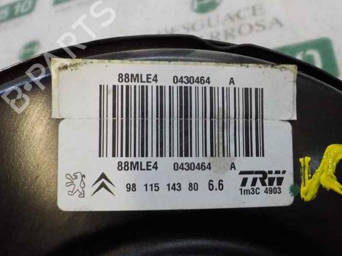 Servo brake CITROËN C-ELYSEE (DD_) 1.2 VTi 72 (DDHMY0) | BP5668899M42  - Image 5