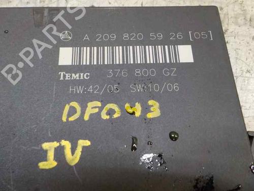 Module électronique MERCEDES-BENZ CLK (C209)  | BP5819088M83 