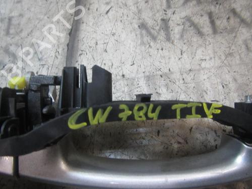 Rear left exterior door handle OPEL ZAFIRA / ZAFIRA FAMILY B (A05)  | BP3837427C130 