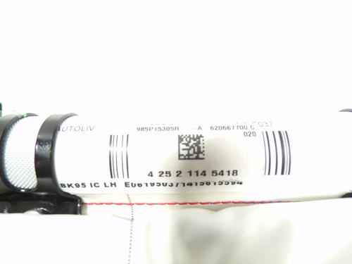 Venstre gardin kollisjonspute RENAULT MEGANE III Hatchback (BZ0/1_, B3_)  | BP6983330C11 