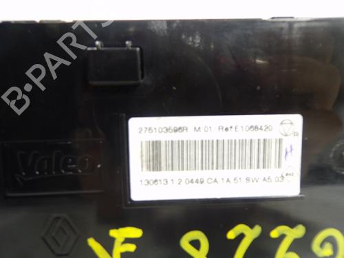 Climate control RENAULT MEGANE III Hatchback (BZ0/1_, B3_) 1.2 TCe (BZ2B, BZ11) | BP6966125I5 - Image 3