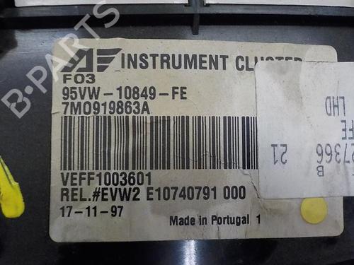 Instrument cluster FORD GALAXY I (WGR)  | BP3875931C47 