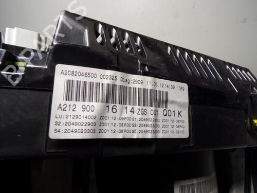 Instrument cluster MERCEDES-BENZ E-CLASS (W212)  | BP13047097C47 