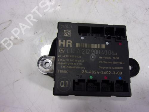 Used Electronic module MERCEDES-BENZ C-CLASS (W204) C 220 CDI (204.002) (170 hp) 10118479