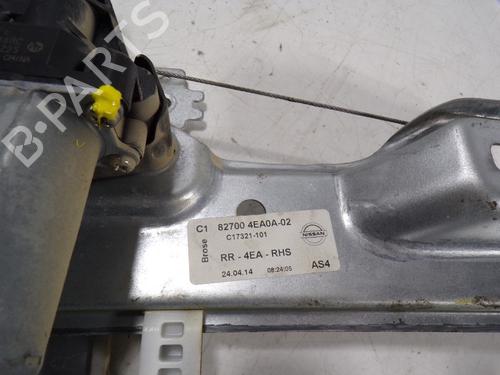 Rear right window mechanism NISSAN QASHQAI II SUV (J11, J11_)  | BP8856858C25 