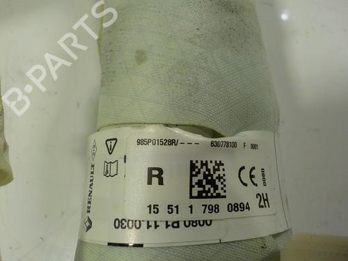 Right curtain airbag RENAULT KADJAR (HA_, HL_) 1.2 TCe 130 (HLMR) | BP15066339C12 