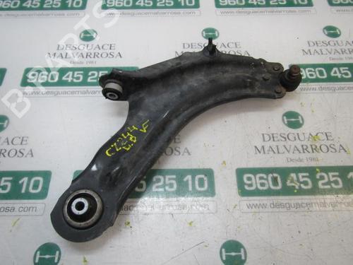Used Right front suspension arm RENAULT KANGOO / GRAND KANGOO II (KW0/1_) 1.5 dCi 70 (KW0V, KW0A) (68 hp) 3865255