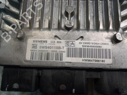 Engine control unit (ECU) CITROËN C2 (JM_)  | BP3813607M57 