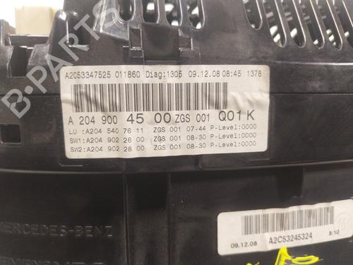 Kombinert Instrument MERCEDES-BENZ C-CLASS (W204) C 200 CDI (204.007, 204.006) | BP19133864C47 