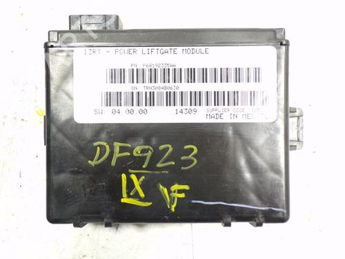 Used Electronic module Electronic module LANCIA VOYAGER MPV (404_) 2.8 CRD (RT, 53) (178 hp) 7235958 7235958