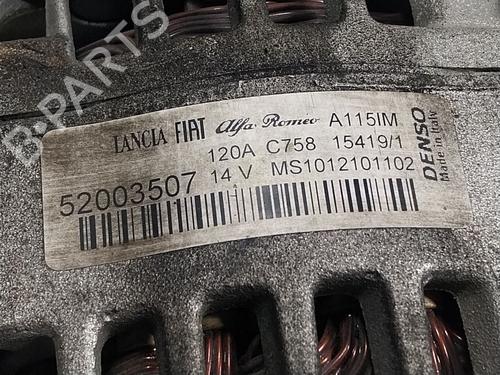 Alternator FIAT DOBLO Cargo (263_) 1.6 D Multijet (263WXD1B, 263WXR1B, 263WXX1B, 263ZXD1B,... | BP16933487M7 