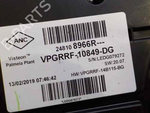 Instrument cluster RENAULT CLIO IV (BH_) 1.5 dCi 90 | BP6301995C47
