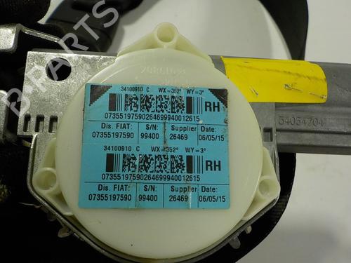 Front right seatbelt FORD KA (RU8) 1.2 | BP11192345I25 