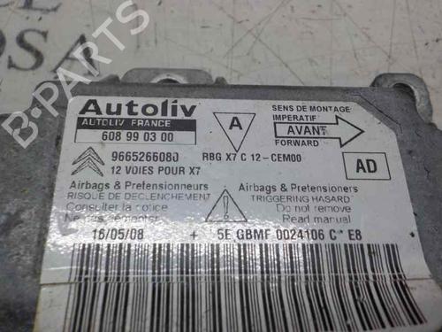 Kollisjonspute styreenhet CITROËN C5 III (RD_) 1.6 HDi 110 (RD9HZC) | BP4386777M53 