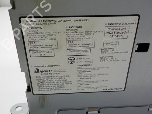 Bilradio DACIA LODGY (JS_)  | BP17052635E6 
