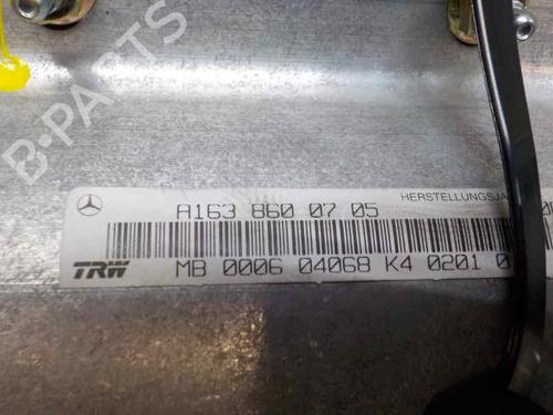 Passenger airbag MERCEDES-BENZ M-CLASS (W163) ML 270 CDI (163.113) | BP4371348C10 