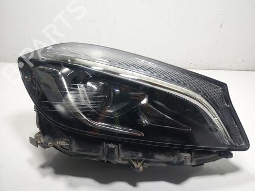 Used Right headlight MERCEDES-BENZ A-CLASS (W176) A 200 CDI / d (176.008) (136 hp) 28188607