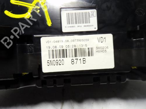 Instrument cluster VW TIGUAN (5N_) 2.0 TDI | BP16181643C47 