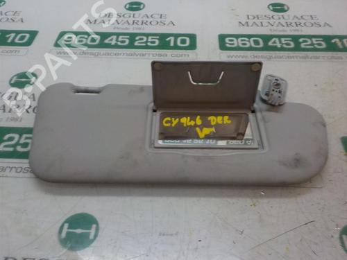 Right sun visor MAZDA 3 (BK) 1.6 MZ-CD | BP3866231I2 