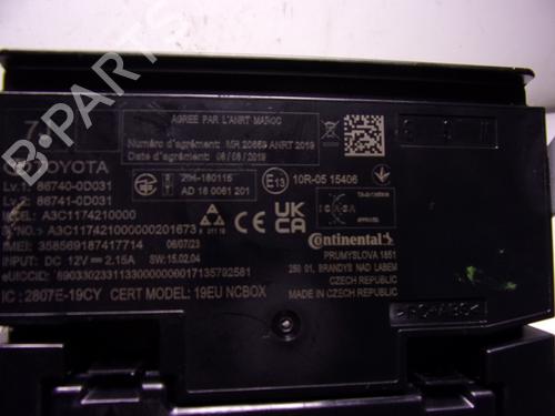 Elektronisk modul TOYOTA YARIS (_P21_, _PA1_, _PH1_) 1.5 Hybrid (MXPH11) | BP16819371M83 