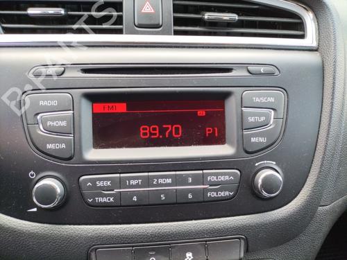 Radio KIA CEE'D (JD) 1.6 GDI | BP10616870E6 