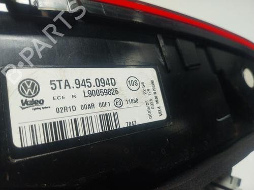 Right tailgate light VW TOURAN (5T1)  | BP19436262C80 