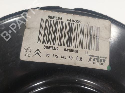 Servo brake PEUGEOT 208 I (CA_, CC_) 1.2 VTI 82 | BP25755543M42