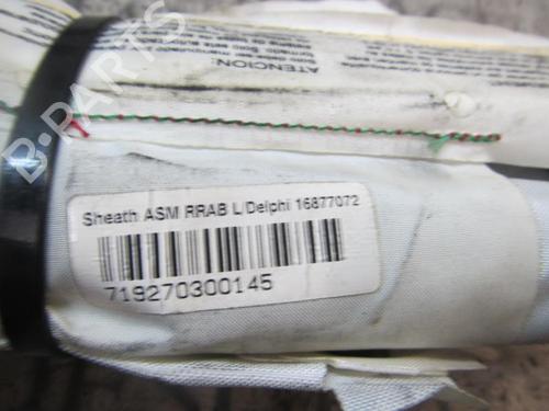 Right curtain airbag SEAT LEON (1P1) 1.9 TDI | BP3843643C12 