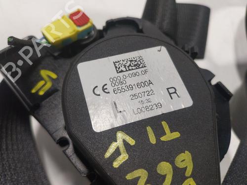 Rear left seatbelt TESLA MODEL Y (5YJY) Long Range All-wheel Drive | BP16665686I29 
