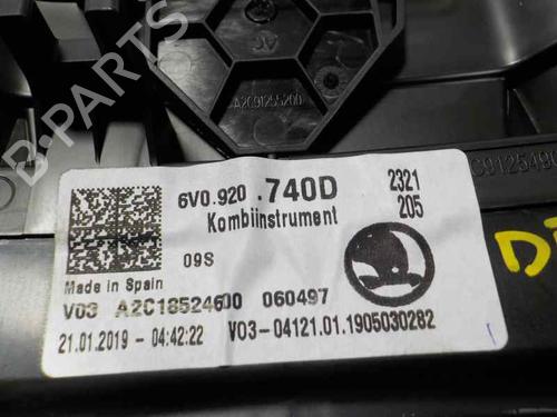 Instrument cluster SKODA FABIA III (NJ3)  | BP6676977C47 