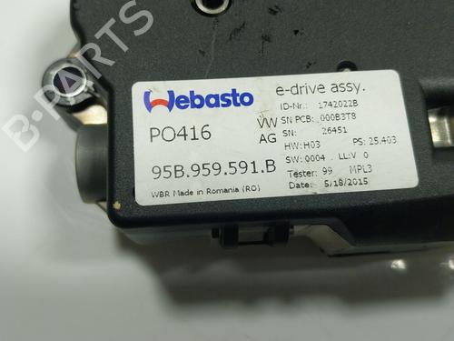 Sunroof engine PORSCHE MACAN (95B) 3.0 S Diesel | BP16856400M60