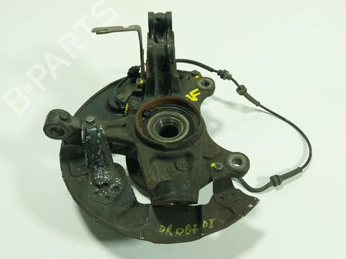 Used Left front steering knuckle Left front steering knuckle PEUGEOT 308 II (LB_, LP_, LW_, LH_, L3_) 1.2 THP 130 (131 hp) 26595237 26595237
