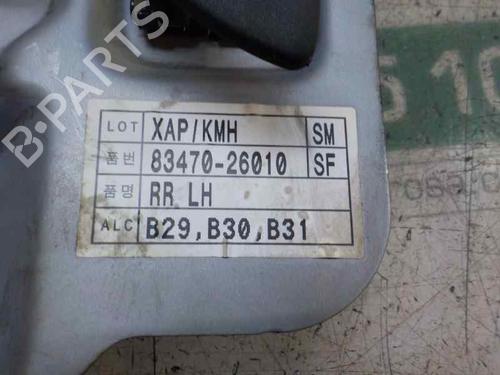 Rear left window mechanism HYUNDAI SANTA FÉ I (SM) 2.0 CRDi | BP4803339C24