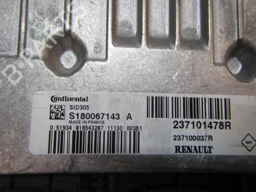 Engine control unit (ECU) RENAULT MEGANE III Hatchback (BZ0/1_, B3_) 1.5 dCi | BP3834289M57 