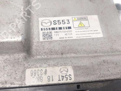 Engine control unit (ECU) MAZDA CX-3 (DK) 1.5 SKYACTIV-D AWD (DK4WS, DK5AW) | BP40098756M57 - Image 3