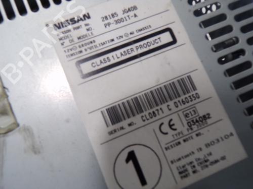 Radio NISSAN X-TRAIL II (T31)  | BP10115951E6 