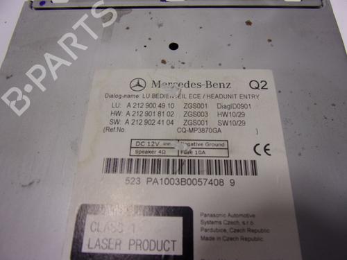 Radio MERCEDES-BENZ E-CLASS Coupe (C207) E 250 CGI (207.347) | BP17201690E6