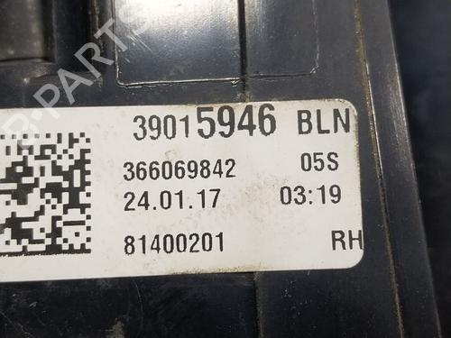 Right taillight OPEL ASTRA K (B16) 1.6 CDTi (68) | BP28818545C35 
