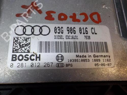 Engine control unit (ECU) AUDI A4 B7 (8EC) 2.0 TDI 16V | BP3880923M57 