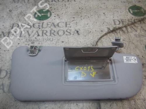 Used Right sun visor Right sun visor MAZDA 3 (BK) 1.6 MZ-CD (90 hp) 3839827 3839827