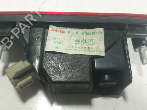 Rear fog light NISSAN X-TRAIL III (T32_, T32R, T32RR) 1.6 dCi (T32) | BP25784124C37 