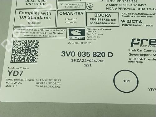 Elektronische module SKODA KAROQ (NU7, ND7) 2.0 TDI | BP23216943M83 