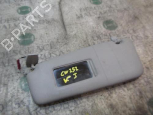 Used Left sun visor BMW 5 (E60) [2001-2010]  4010462